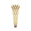 Thumbnail Image 2 of Diamond Scale Ring 1/5 ct tw Round-cut 10K Yellow Gold