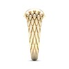 Thumbnail Image 3 of Diamond Scale Ring 1/5 ct tw Round-cut 10K Yellow Gold