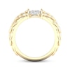 Thumbnail Image 3 of Diamond Scale Ring 1/5 ct tw Round-cut 10K Yellow Gold
