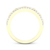 Thumbnail Image 3 of Diamond Edge Scale Ring 1/3 ct tw Round-cut 10K Yellow Gold