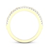 Thumbnail Image 3 of Diamond Edge Quilted Ring 1/3 ct tw Round-cut 10K Yellow Gold