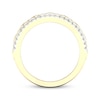 Thumbnail Image 3 of Diamond Edge Quilted Ring 1/3 ct tw Round-cut 10K Yellow Gold