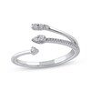 Thumbnail Image 0 of Diamond Deconstructed Ring 1/8 ct tw Round-cut Sterling Silver