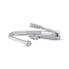 Thumbnail Image 2 of Diamond Deconstructed Ring 1/8 ct tw Round-cut Sterling Silver