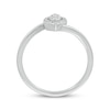Thumbnail Image 3 of Multi-Diamond Marquise Promise Ring 1/10 ct tw 10K White Gold