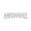 Thumbnail Image 3 of Diamond Leaves Ring 1/10 ct tw Sterling Silver