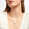 Thumbnail Image 3 of KAY Lab-Grown Diamonds Heart Necklace 1/2 ct tw 14K White Gold 18&quot;