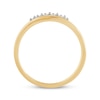Thumbnail Image 2 of Diamond Five-Stone Stackable Ring 1/8 ct tw 10K Yellow Gold