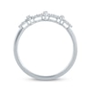 Thumbnail Image 1 of Diamond Marquise Stackable Ring 1/10 ct tw 10K White Gold