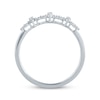 Thumbnail Image 2 of Diamond Marquise Stackable Ring 1/10 ct tw 10K White Gold