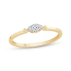 Thumbnail Image 0 of Diamond Marquise Stackable Ring 1/20 ct tw 10K Yellow Gold