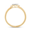 Thumbnail Image 1 of Diamond Marquise Stackable Ring 1/20 ct tw 10K Yellow Gold