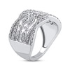 Thumbnail Image 1 of Diamond Twist Bezel Ring 1 ct tw 10K White Gold