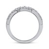 Thumbnail Image 2 of Diamond Twist Bezel Ring 1 ct tw 10K White Gold