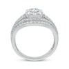 Thumbnail Image 1 of Diamond Double Contour Ring 1 ct tw 10K White Gold