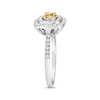 Thumbnail Image 2 of Le Vian Sunny Yellow Diamond Ring 5/8 ct tw 14K Two-Tone Gold