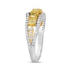 Thumbnail Image 1 of Le Vian Sunny Yellow Diamond Ring 1-1/5 ct tw 14K Two-Tone Gold