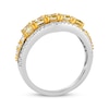 Thumbnail Image 2 of Le Vian Sunny Yellow Diamond Ring 1-1/5 ct tw 14K Two-Tone Gold