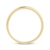 Thumbnail Image 2 of Baguette & Round-Cut Diamond Stackable Ring 1/20 ct tw 10K Yellow Gold