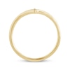 Thumbnail Image 2 of Diamond Solitaire Chevron Ring 10K Yellow Gold