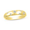 Thumbnail Image 0 of Diamond Bubbles Ring 1/6 ct tw 10K Yellow Gold