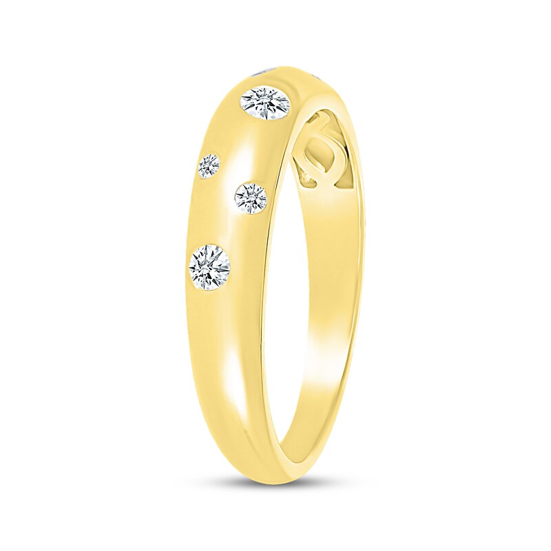Diamond Bubbles Ring 1/6 ct tw 10K Yellow Gold
