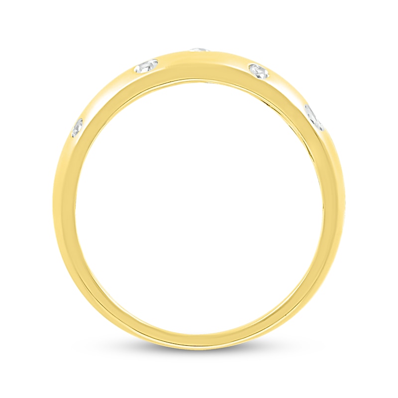 Diamond Bubbles Ring 1/6 ct tw 10K Yellow Gold