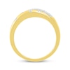 Thumbnail Image 2 of Diamond Bubbles Asymmetric Ring 1/4 ct tw 10K Yellow Gold