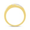 Thumbnail Image 2 of Diamond Bubbles Asymmetric Ring 1/4 ct tw 10K Yellow Gold