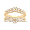 Thumbnail Image 3 of Diamond Scalloped Enhancer Ring 1/2 ct tw 14K Yellow Gold