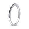 Thumbnail Image 2 of Black Diamond Ring Sterling Silver
