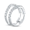 Thumbnail Image 2 of Now + Forever Lab-Grown Diamonds Diamond Enhancer Ring 1-1/2 ct tw Round-cut 14K White Gold