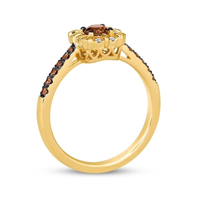 Main Image 3 of Le Vian Diamond Ring 1/2 ct tw 14K Honey Gold