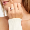Thumbnail Image 4 of Monique Lhuillier Bliss Round Diamond Engagement Ring 1-5/8 ct tw 18K White Gold