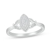 Thumbnail Image 0 of Multi-Diamond Center Marquise Frame & Butterfly Promise Ring 1/10 ct tw Sterling Silver