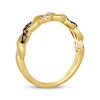 Thumbnail Image 2 of Le Vian Chocolate Twist Round-Cut Diamond Ring 1/3 ct tw 14K Honey Gold