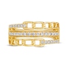 Thumbnail Image 4 of Le Vian Diamond Chain Link Ring 3/8 ct tw 14K Honey Gold