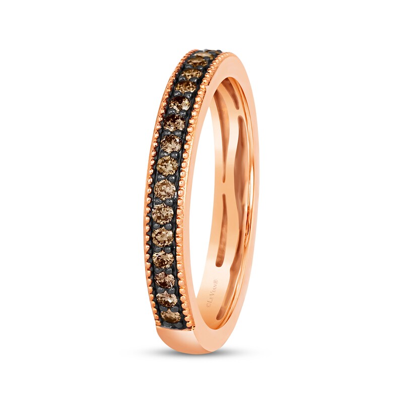 Main Image 2 of Le Vian Diamond Band 3/8 ct tw 14K Strawberry Gold