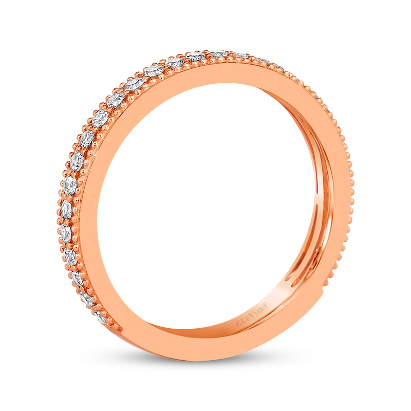 Main Image 3 of Le Vian Diamond Band 3/8 ct tw 14K Strawberry Gold