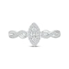 Thumbnail Image 2 of Multi-Diamond Center Infinity Promise Ring 1/6 ct tw Sterling Silver