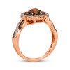 Thumbnail Image 3 of Le Vian Chocolate Twist Diamond Ring 1-1/3 ct tw 14K Strawberry Gold