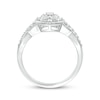 Thumbnail Image 1 of Diamond Milgrain Promise Ring 1/5 ct tw Sterling Silver