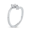 Thumbnail Image 1 of Diamond Bypass Promise Ring 1/4 ct tw 10K White Gold