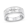 Thumbnail Image 1 of Disney Treasures Mickey & Minnie Mouse Diamond Ring 1/4 ct tw Sterling Silver