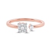 Thumbnail Image 2 of Diamond Promise Ring 1/6 ct tw 10K Rose Gold