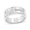 Thumbnail Image 1 of Disney Treasures Winnie the Pooh Diamond Ring 1/4 ct tw Sterling Silver