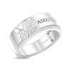 Thumbnail Image 2 of Disney Treasures Winnie the Pooh Diamond Ring 1/4 ct tw Sterling Silver
