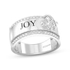 Thumbnail Image 1 of Disney Treasures The Lion King Diamond Ring 1/4 ct tw Sterling Silver