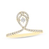 Thumbnail Image 1 of Love Entwined Round-Cut Diamond Fashion Ring 1/3 ct tw 10K Yellow Gold