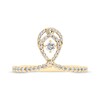 Thumbnail Image 2 of Love Entwined Round-Cut Diamond Fashion Ring 1/3 ct tw 10K Yellow Gold